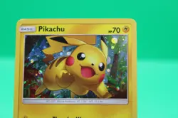 Pikachu SM76 Black Star Promo Cosmos Holo Pokemon Shining Legends Card - Image 2