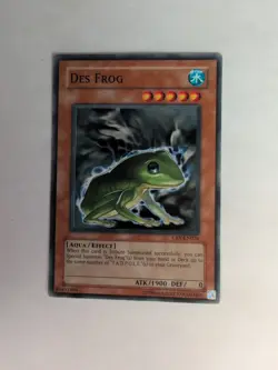 Yugioh Des Frog CRV-EN026 Cybernetic Revolution NM - Image 1