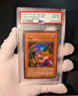 YUGIOH Dark Magician Girl RDS-ENSE2 Ultra Rare GEM MINT PSA 10 - Image 1