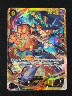 One Piece OP07-118 English Sabo SEC - Image 1
