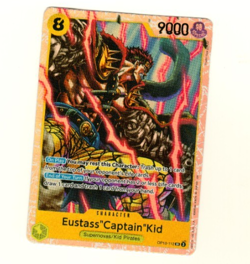 Eustass "Captain" Kid OP10-112 Premium Booster Reprint One Piece Trading Card - Image 3