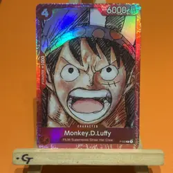 Monkey.D.Luffy Film Red Premium Collection P-022 English One Piece Tcg NM - Image 1