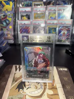 Jewelry Bonney 500 Years in the Future OP07-019 One Piece BGS 10 Gold Label - Image 1