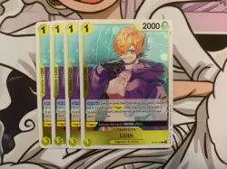 Lilith Playset - OP13-113 x4 - Carrying On His Will - One Piece TCG - English NM - Image 1