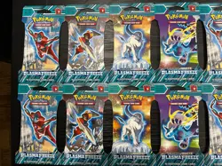 Pokemon TCG Black and White Plasma Freeze Sleeved Booster Pack of 4 Art Set - Image 4