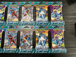 Pokemon TCG Black and White Plasma Freeze Sleeved Booster Pack of 4 Art Set - Image 5