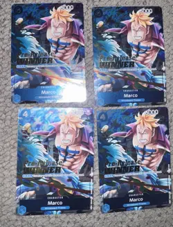 Marco (Two Legends Pre-Release Winner) P-071 One Piece Promotion Cards Foil x4 - Image 1
