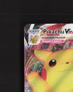 Pikachu VMAX SWSH062 Sword & Shield Stamped Black Star Promo Pokemon Card NM - Image 3