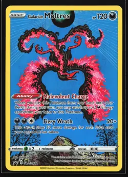 Galarian Moltres SWSH284 SWSH: Sword & Shield Black Star Promo Pokemon Card - Image 1
