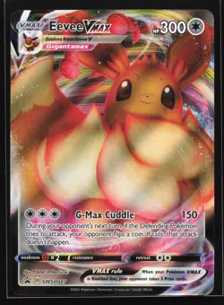 Eevee VMAX SWSH087 SWSH: Sword & Shield Black Star Promo Pokemon Card - Image 1