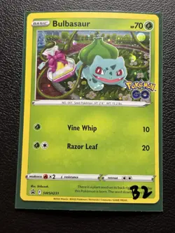 Bulbasaur SWSH231 Sword & Shield Black Star Promo Pokemon Card LP - Image 4
