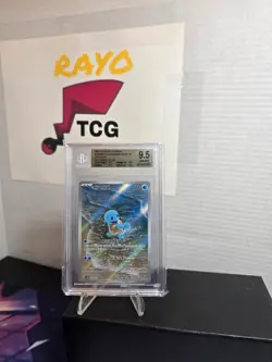Squirtle 170/165 Sv2a: Pokemon Card 151 Holo (Japanese) Beckett 9.5 GEM MINT - Image 1