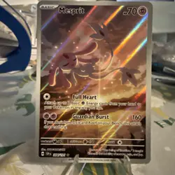 Pokemon TCG Mesprit Illustration Rare Holo Card 204/191 Sv08: Surging Sparks - Image 1