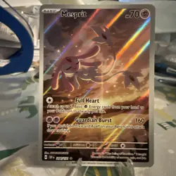 Pokemon TCG Mesprit Illustration Rare Holo Card 204/191 Sv08: Surging Sparks - Image 2