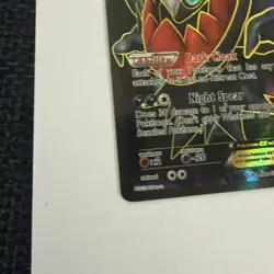 2012 Pokemon Black & White Dark Explorers Full Art Darkrai EX 107/108 Holo Foil - Image 2