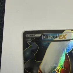 2012 Pokemon Black & White Dark Explorers Full Art Darkrai EX 107/108 Holo Foil - Image 5