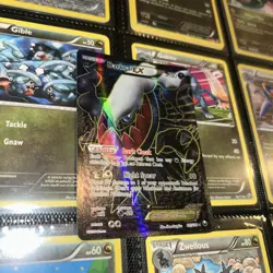 Pokemon Darkrai EX 2012 Full Art Dark Explorers #107/108 HP-DMG - Image 2