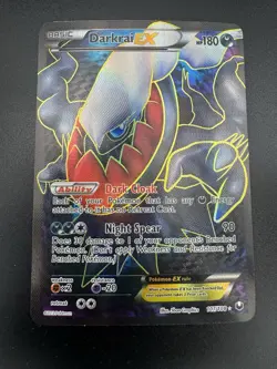 Darkrai EX Full Art 107/108 Pokemon Dark Explorers Ultra Rare Holo 2012 - Image 3