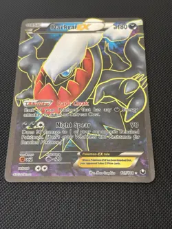 Pokemon Darkrai EX 107/108 Dark Explorers Full Art Ultra Rare Pokemon Card - Image 4