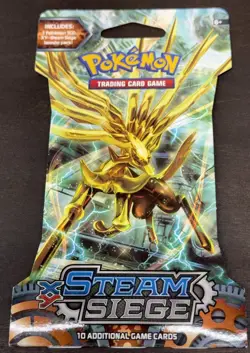 Pokemon XY Steam Siege Sleeved Booster Pack New Factory Sealed - Image 1