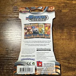 Pokemon TCG: XY Steam Siege Sleeved Booster Pack New Factory Sealed-Random Art - Image 2