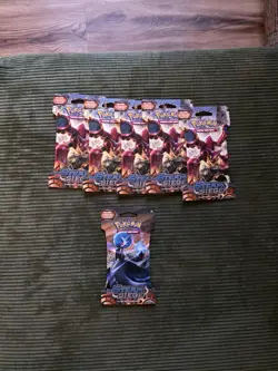 6 x Pokemon XY Steam Siege Sleeved Booster Pack New Factory Sealed - Image 1