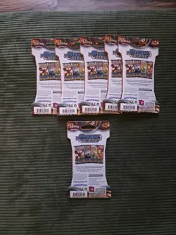 6 x Pokemon XY Steam Siege Sleeved Booster Pack New Factory Sealed - Image 3