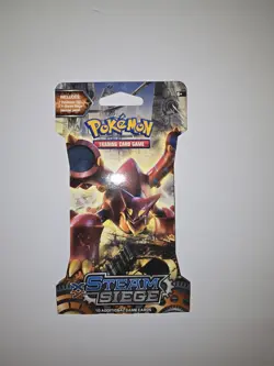 Pokemon TCG: XY Steam Siege Sleeved Booster Pack New Factory Sealed - Image 1