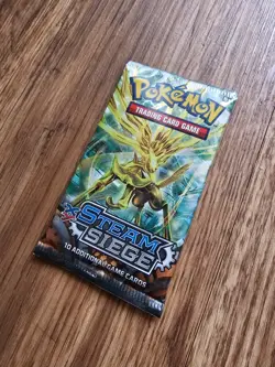 1 x Pokemon TCG XY Steam Siege Booster Pack - Factory Sealed - Image 1