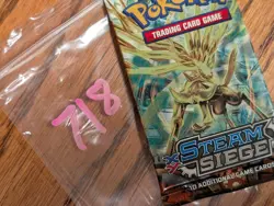Steam Siege Booster Pack XY Factory Sealed Pokemon 2016 - Image 3