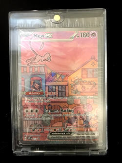 Mew ex SVP 053 Pokemon TCG Scarlet Violet 151 Black Star Promo Full Art SEALED - Image 1