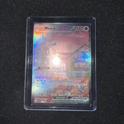 Pokemon TCG Mew EX 053 Scarlet & Violet Promo Holo Full Art Sealed - Image 1