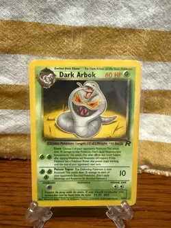 Pokemon TCG Team Rocket - Dark Arbok #19/82 - Rare Non Holo Card - Image 1