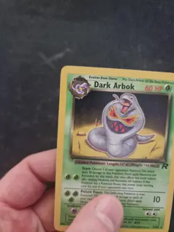 Pokemon TCG Team Rocket Dark Arbok 19/82 Non-Holo Rare Card LP - Image 3