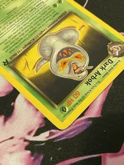 Dark Arbok 19/82 Non Holo Rare Team Rocket Vintage Pokemon Card WOTC Pokemon TCG - Image 4