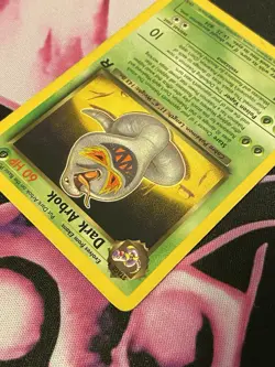 Dark Arbok 19/82 Non Holo Rare Team Rocket Vintage Pokemon Card WOTC Pokemon TCG - Image 5