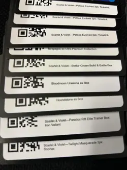 Pokemon Assorted Code Cards x 190 From Mega UPC, Destines, Prismatic, Phantasmal - Image 4