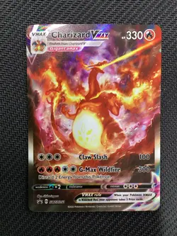 Pokemon TCG SWSH: Sword & Shield Promo Cards #SWSH261 Charizard VMAX NM - Image 1