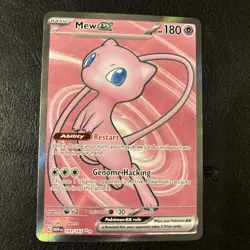 Pokemon Cards Mew ex 193/165 151 Ultra Rare NM - Image 1