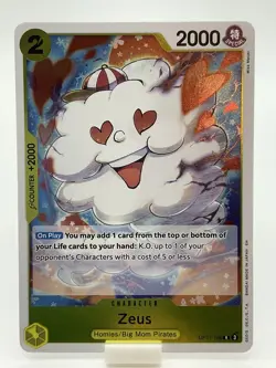 One Piece Card, Zeus OP11-106 Foil Rare English - Image 1