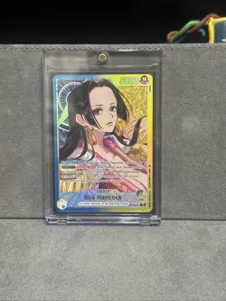 Boa Hancock Alt Art OP14-041 L The Azure Sea's Seven ONE PIECE Card English - Image 2