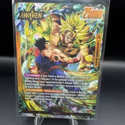 Broly FB08-073 Leader Alternate Art Saiyan's Pride Dragon Ball English Card - Image 1