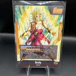 Broly FB08-073 Leader Alternate Art Saiyan's Pride Dragon Ball English Card - Image 3