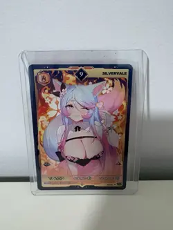 Gamersupps Vcard TCG Silvervale: Birthday VCard Limited Edition 9 Promo Card - Image 1