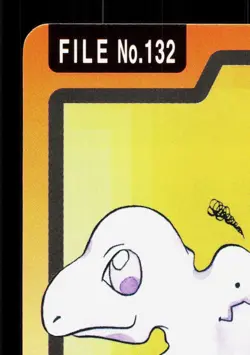 Ditto NO. 132 Bandai Carddass Series 3-4 LP Japanese Pokemon Card TCG - Image 2