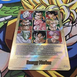Energy Marker E-89 Gold Manga Booster 02 Dragon Ball Card English - Image 2