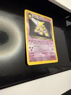 Dark Alakazam Holo 1/82 - Team Rocket - 2000 Pokemon Card - WOTC Vintage - LP - Image 5