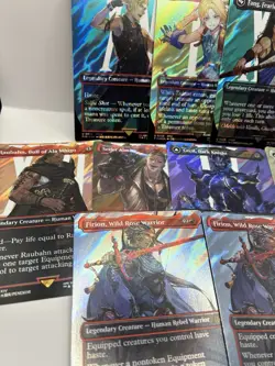 Surge Foil Lot Final Fantasy Magic The Gathering MTG Cards Near Mint Condition - Image 3