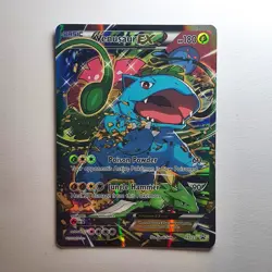 Venusaur EX XY123 Full Art Black Star Promo NM Pokemon Card - Image 1