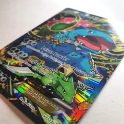Venusaur EX XY123 Full Art Black Star Promo NM Pokemon Card - Image 2